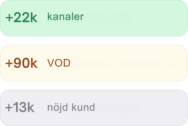 IPTV NORDIC service statistics